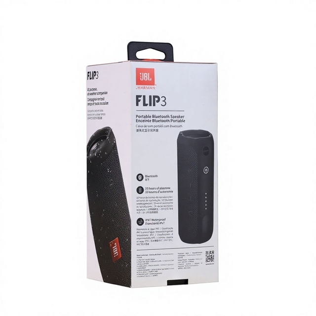 High Eco-Friendly Recyclable Coated Paper Speaker Box Four-Color Printing Custom Logo Hook Suction Blister Inner Tray Packaging