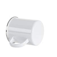 Mug en émail de 17 oz pour sublimation, tasse à café personnalisée pour le camping, 500 ml, personnalisable, sans BPA, résistant à la chaleur, vente en gros