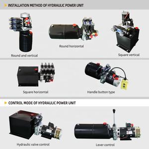 Unidad de Potencia Hidráulica de Alta Presión de 24v Personalizada, Paquete de Potencia Hidráulica para Elevador de Tijera, Nivelador de Muelle y Sistema de Dirección de Barcos - Product Image 6