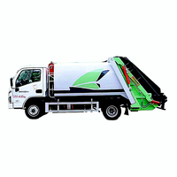 Véhicule de transport de déchets à compression