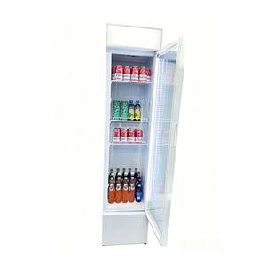 Refrigerador de 150L para hoteles y hogares, silencioso, enfriado por aire, de acero inoxidable, con puerta de vidrio simple engrosada, ahorrador de energía y anticongelante. - Product Image 6