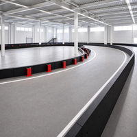 Barreras de Goma Resistentes a Impactos y de Alta Resistencia con Absorción de Impactos de HDPE para Carreras de Go Karts