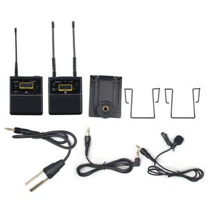 UWP-D21 Bodypack Wireless <strong>Microphone</strong> Package Video <strong>Camera</strong> Wireless <strong>Microphone</strong> Compatible <strong>with</strong> DSLR iPhone Android Smartphones - Product Image 5