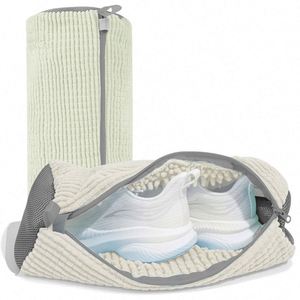 Bolsa de Lavado para Zapatos de Tela Chenille, para Lavadora, Funda Protectora Antideformación para Lavandería - Product Image 4