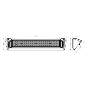 ไฟ LED ส่องจาก IP67 <span class=keywords><strong>13</strong></span>นิ้ว60W กันน้ำได้สำหรับรถบ้านเคลื่อนที่สำหรับ RV - Product Image 6