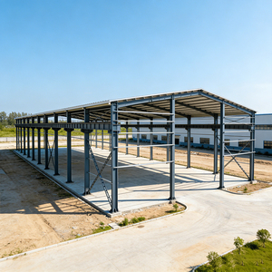 Edificio prefabricado Granja de vacas Casa lechera Granero Pre Fab Edificio Piggery Casa Cobertizo agrícola con ventana - Product Image 2