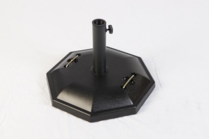 28kg Achteckiger Zement-Schirmständer mit Doppelgriffen für Outdoor-Sonnenschirme - Product Image 2