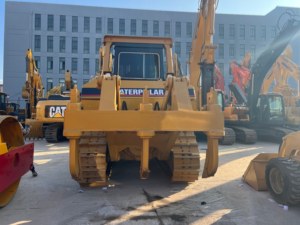 รถดันดิน CAT D6R มือสอง น้ำหนัก 18.2 ตัน เครื่องยนต์ CAT C9 แท้ ใบมีด SU ขนาด 5.7 ลบ.ม. ชั่วโมงการทำงานต่ำ ห้องโดยสาร ROPS รถดันดินขนาดใหญ่ - Product Image 2