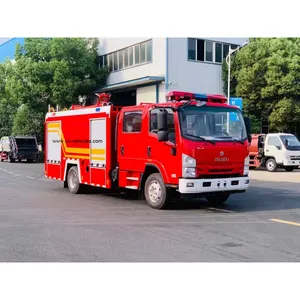 ISUZU Japan 700P 6 wheeler 190hp Water Tanker Sprinkler Fire Fighting Truck