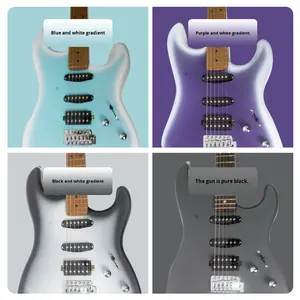 <span class=keywords><strong>Guitare</strong></span> électrique d'entrée <span class=keywords><strong>de</strong></span> gamme <span class=keywords><strong>de</strong></span> 39 pouces avec micro simple et double Instrument <span class=keywords><strong>de</strong></span> rock solide adapté aux débutants en érable en <span class=keywords><strong>vente</strong></span> - Product Image 2