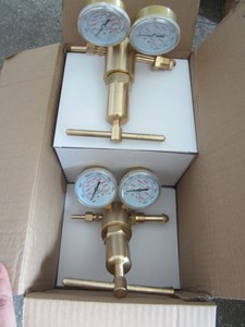 Regolatore di <span class=keywords><strong>Gas</strong></span> ad Alta Pressione per Azoto JGR-35 in Ottone Pieno con Filettatura Maschio CGA580, Ingresso 30000 Kpa e Uscita 25000 Kpa, Marca JZWELD - Product Image 2