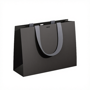 Papier d'emballage cadeau de luxe recyclable 300g/m², spécial, avec estampage à chaud, ruban personnalisé, impression offset pour vêtements - Product Image 4