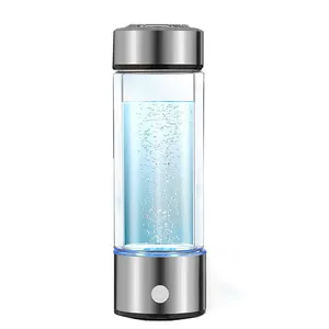 Wiederauf ladbarer 420ML wasserstoff reicher Wasserglas Wiederauf ladbarer Ionen wasser generator Health Cup Wasserstoff reicher Wasser becher