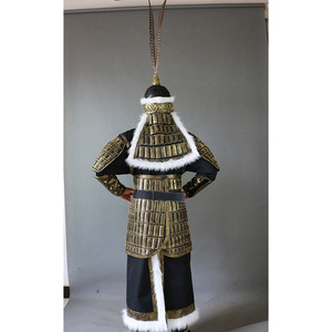 Nouvelle tenue traditionnelle mongole pour hommes, armure de combat style <span class=keywords><strong>Trois</strong></span> <span class=keywords><strong>Royaumes</strong></span>, accessoires de cinéma et de télévision, Hebei - Product Image 3