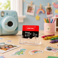 Kartu Memori Micro TF Berkualitas Handal 64GB 128GB untuk Penyimpanan File Audio Perekam Suara Kelas 10 U1 Siap Kirim Model Spi