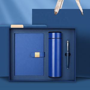 Set hadiah 2024 produk baru mangkuk vakum pena notebook jumlah pesanan minimum rendah set hadiah perusahaan promosi mewah dengan logo kustom - Product Image 2