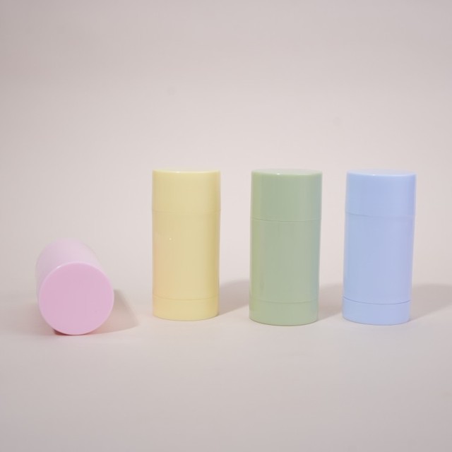 Custom 15ml 30ml 50ml 75ml 15 30 50 75 ml Eco Friendly PP Plastic Empty Lip Balm Antiperspirant Deodorant Stick Tube Bottle