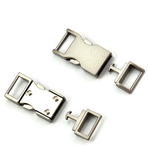 Hebilla deslizante ajustable con bloqueo automático 4956, hebilla de liberación rápida de aleación de Zinc, correa para sandalias de doble punta, accesorios para hombres - Product Image 5