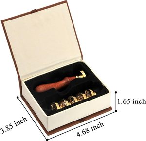 Sceau de cire personnalisé en plastique pour la série de Noël, idéal pour les cartes d'invitation de mariage, taille et forme sur mesure - Product Image 6