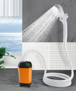 Ducha Portátil Recargable por USB para <span class=keywords><strong>Camping</strong></span>, Cabezal <span class=keywords><strong>de</strong></span> Ducha para Exteriores, Bomba <span class=keywords><strong>de</strong></span> 3.7V, 4.9 pies, para Playa, Natación, Viajes, Senderismo - Product Image 4