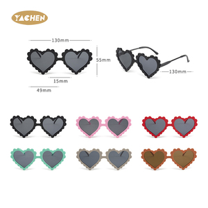 Gafas de Sol Infantiles con Forma de Corazón para Fiestas de Cumpleaños, Gafas de Fiesta al por Mayor para Niñas, Suministros para Fiestas de Cumpleaños - Product Image 2