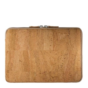 Sac pour ordinateur portable en cuir tanné végétal en liège naturel Boshiho - Product Image 3