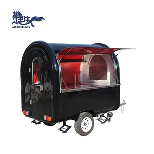 2.2 meter kleine mobiele voedsel vrachtwagen voor slush hot dog koffie ijs fast food truck fiets fabriek prijs China voor verkoop