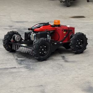 Cortadora de Césped a Gasolina de Alta Resistencia con Control Remoto 4WD, Robot Cortacésped Todoterreno para Trabajos de Desmalezado en Laderas, Viñedos y Granjas - Product Image 1
