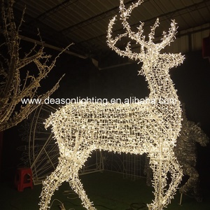 Large <strong>Christmas</strong> <strong>Reindeer</strong> <strong>Lights</strong> Outdoor - Product Image 2