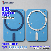 Magnet Cincin Neodymium MagSafe Grosir untuk 18 Pro N35 N52 ISO 9001 RoHS REACH Magnetisasi Presisi