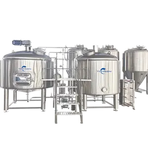 En iyi satış 500L 1000L 2000L paslanmaz çelik bira makinesi zanaat bira mayalama ekipmanı restoran mikro mayalama sistemi