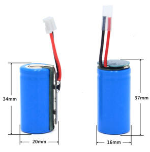 卸売16340充電式バッテリー3.7V700mah韓国KC認証CR123A 16340リチウム電池 - Product Image 3