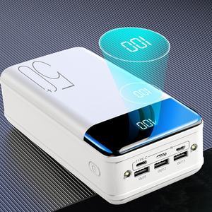 Cargador Portátil de Alta Capacidad para Exteriores, 50000mAh, Carga Rápida, Pantalla LED, 3 Salidas USB, Doble USB, Batería de Litio-Polímero para Dispositivos Móviles - Product Image 4