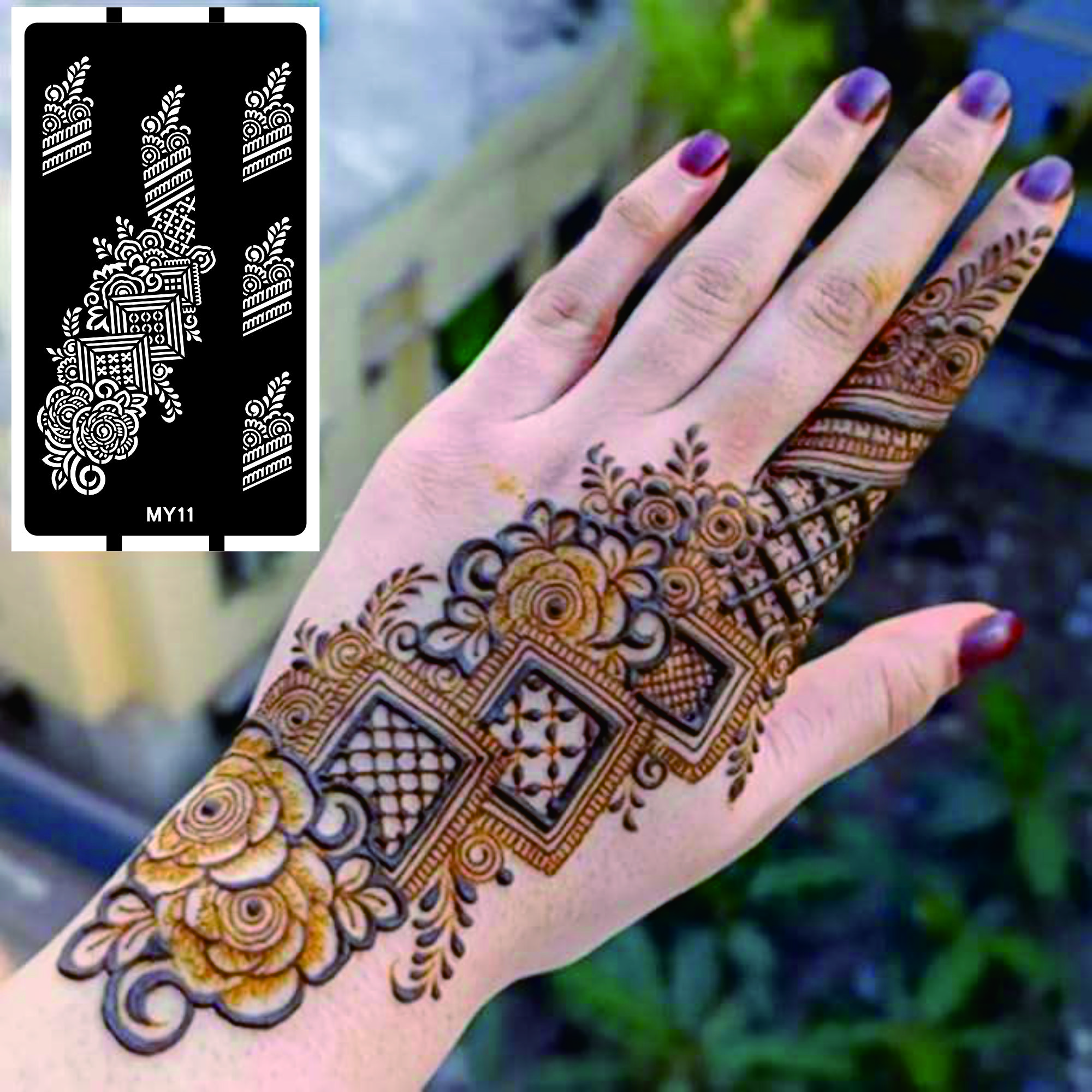 メヘンディ・アート ヘナタトゥーデザイン|| #mehendi #mehendidesign #mehendilove