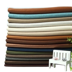 GRS Gerecycled High Solid Tweekleurig Schapenbuck Ecopelle PU Kunstleer voor Schoenen en Tassen Lederen Strip - Product Image 1