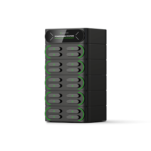 Kiosque de <span class=keywords><strong>location</strong></span> de station de batterie externe avec logo personnalisé Station de charge rapide multi-appareils Louer un chargeur de 6000 Mah Casier public avec bouton - Product Image 3