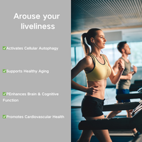 60 Capsules de bien-être cellulaire à la Spermidine, Durée de conservation de 24 mois, Favorise une fonction cellulaire saine pour les adultes actifs et les seniors