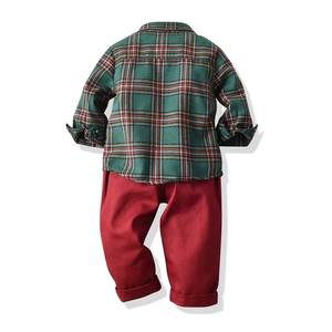 Conjunto de Camisa de Manga Larga con Lazo para Niños de 1 a 6 Años, Estilo Caballero, para Primavera y Otoño, Navidad, KBCS-004 - Product Image 4