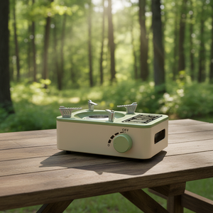 Nouvelle cuisinière à cassette 2026, équipement de cuisson extérieur, réchaud à <span class=keywords><strong>gaz</strong></span> portable pour <span class=keywords><strong>camping</strong></span>, compatible avec les cartouches de <span class=keywords><strong>gaz</strong></span> domestiques - Product Image 5