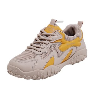 Nuevo estilo de zapatillas deportivas Ashen a la moda para mujer, zapatillas de senderismo versátiles y casuales. - Product Image 3