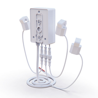 Compteur d'énergie intelligent triphasé Z-wave Zigbee pour maison connectée, capteurs à pince 60A/200A, certifié CE, moniteur de consommation d'énergie en temps réel
