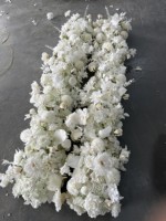 Großhandel Schleierkraut Hochzeitsdekorationen Meeresblumen Handgefertigter Weißer Künstlicher Blumenläufer für Abschlussfeier Muttertag