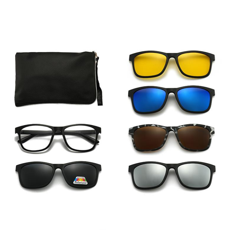 2026 Fashion Unisex Polarized Square Frame