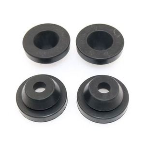 Pasacables de goma para guardabarros de motocicleta, protector de cable de 25 mm de diámetro exterior, buje de goma negro para paso de cables - Product Image 1