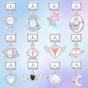 Pulsera de Moda Italiana Hecha a Mano, con Dijes Combinables, Módulo Creativo para Colgantes DIY, Accesorios de Joyería Personalizados - Product Image 2