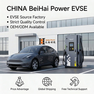 Borne de Recharge Électrique Extérieure Étanche 240kW Double Connecteur Triphasé 380V Rapide avec Lecteurs de Cartes RFID - Product Image 4