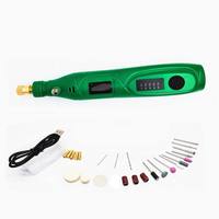 Mini polisseuse électrique Portable Micro stylo de gravure 5 vitesses vitesse réglable pour le bricolage et la gravure de meulage