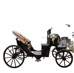 El más nuevo carruaje turístico de 4 ruedas eléctrico y tirado por caballos para exteriores, transporte especial eléctrico y tirado por caballos a la venta - Product Image 5