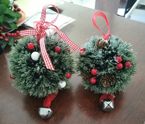 L910 nuovo vischio di natale simulato di Natale con decorazione per la casa in fabbrica decorazione per la casa con ciondolo in plastica vischio - Product Image 6