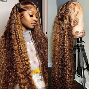 ผู้ค้าส่งผมแท้แบบไม่ผ่านกระบวนการ 13x4 HD Lace Frontal  พร้อมถักเปียสำเร็จ  ปมฟอกสี  <span class=keywords><strong>ผม</strong></span>สีบลอนด์บริสุทธิ์ - Product Image 5